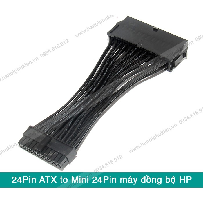 Dây chuyển nguồn 24Pin ATX chân to sang Mini 24Pin chân nhỏ cho đồng bộ HP