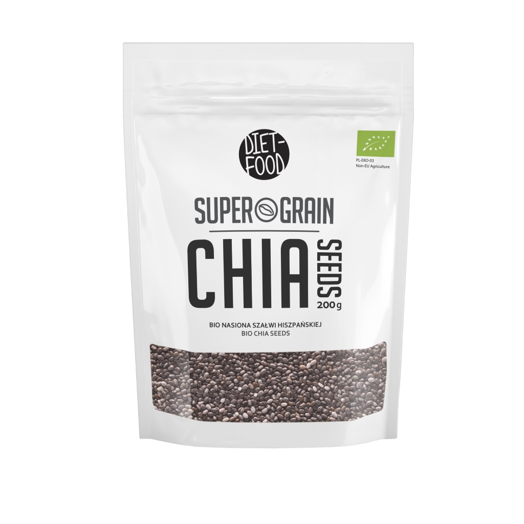 Hạt chia hữu cơ Diet Food 200g Organic Chia Seeds