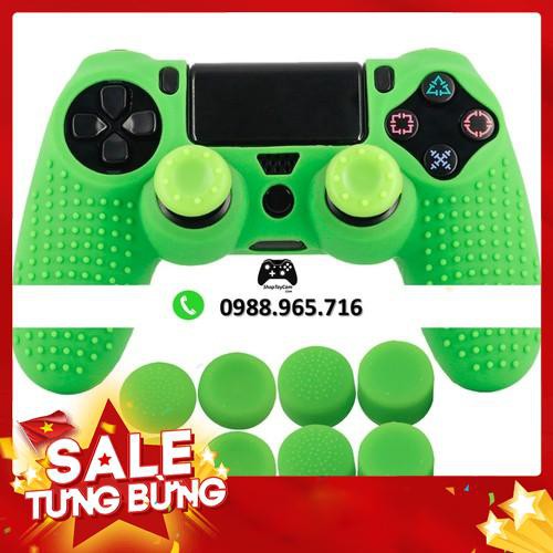 Bao Silicon Tay cầm Chơi Game Sony Dualshock 4 PS4 + Bọc Cần Tối Ưu Chất Lượng CỰC ĐẸP | TOP BÁN CHẠY -Hàng nhập khẩu