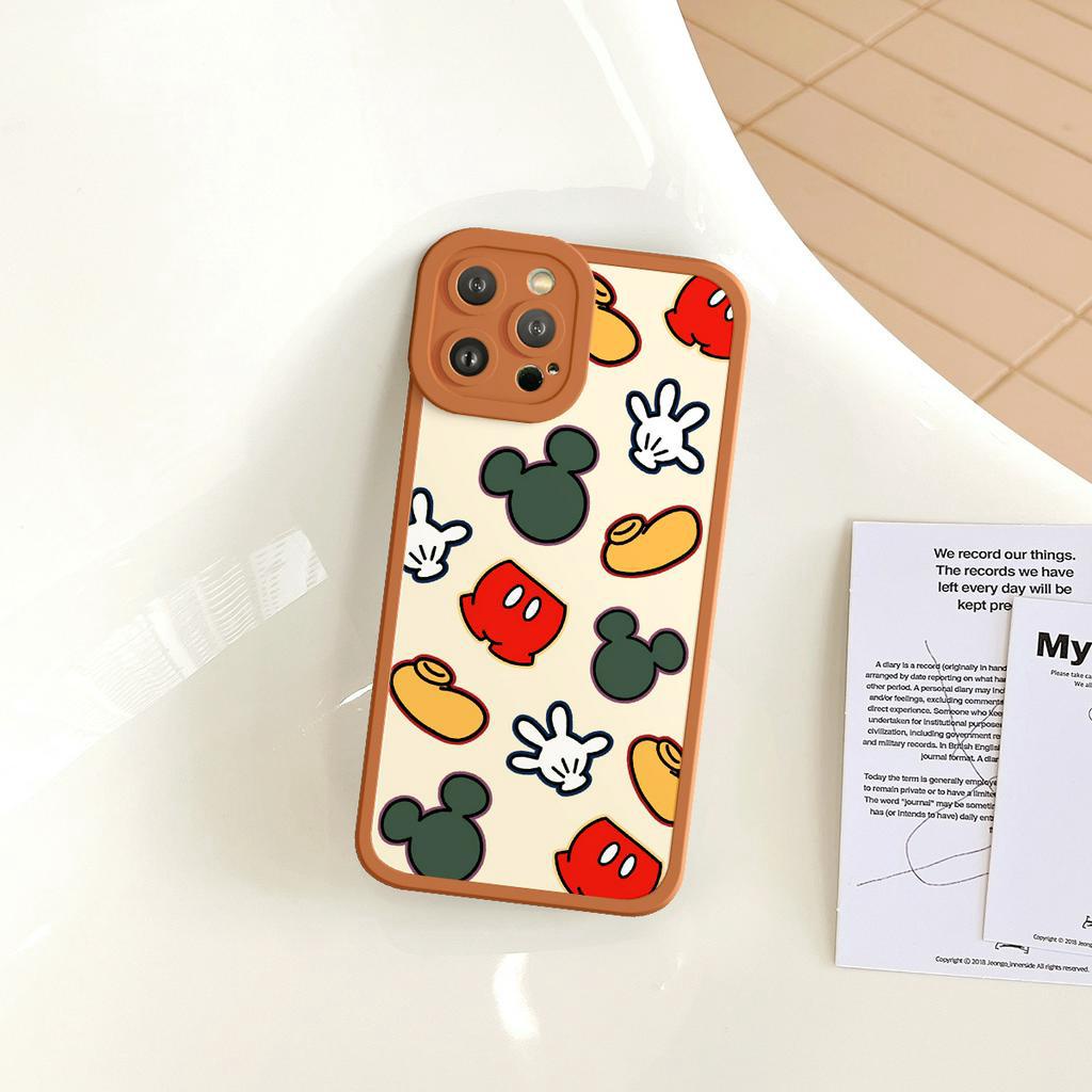 Ốp lưng iphone Mickey cạnh vuông 6/6plus/6s/6splus/7/7plus/8/8plus/x/xs/11/12/13/14/pro/max/promax/plus/shin/case