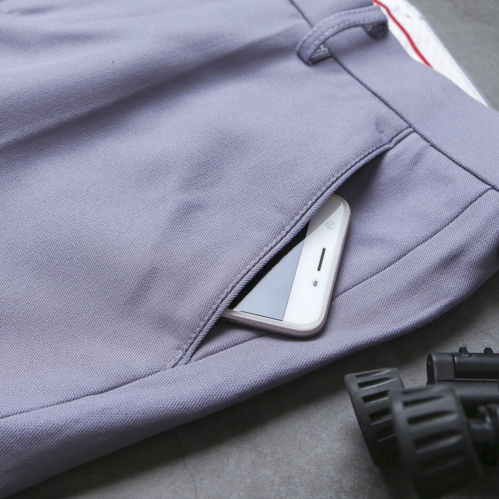 Quần âu nam công sở mầu đen vải chéo xuất khẩu dày dặn loại 1, quần ôm khoe dáng flasksale | BigBuy360 - bigbuy360.vn