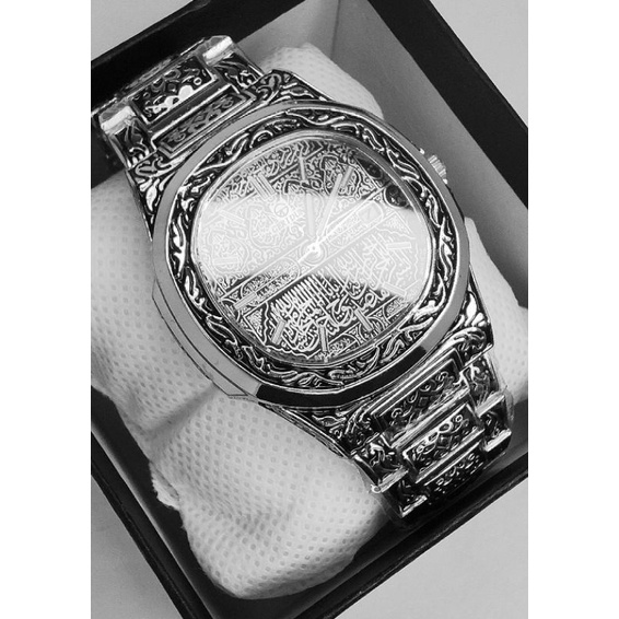 Đồng hồ nam sang trọng Dây Thép Kim Loại khắc Hoa văn cổ điển CERIDUN dây đúc hottrend -D19- | BigBuy360 - bigbuy360.vn