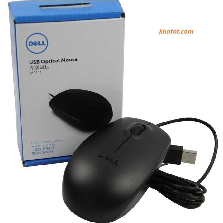 Chuột Dell MS111 USB, hàng máy bộ | BigBuy360 - bigbuy360.vn