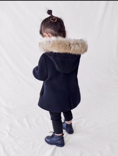 Áo khoác dạ zara cho bé