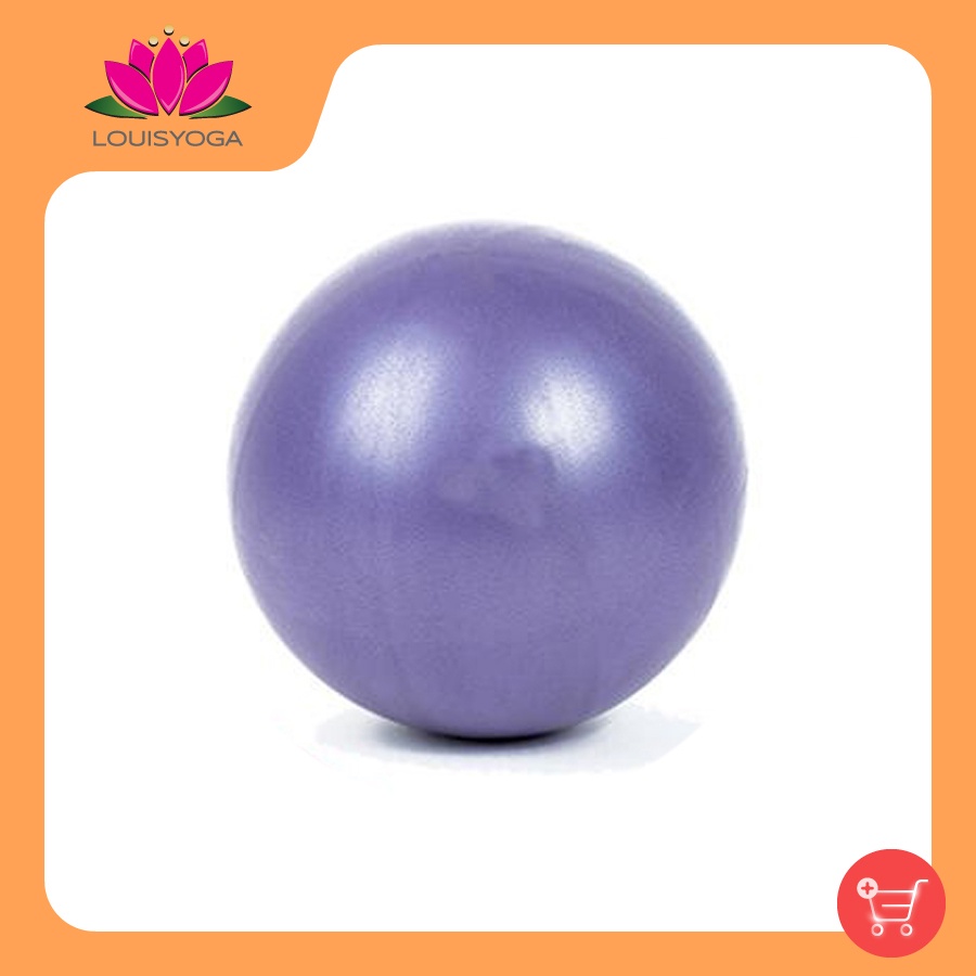 Bóng tập yoga trơn loại nhỏ 25cm 8 màu sắc