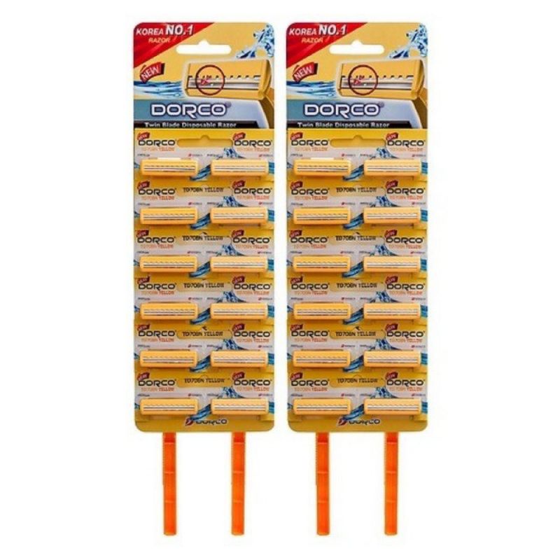 COMBO 4 CÂY CẠO RÂU  MÀU VÀNG