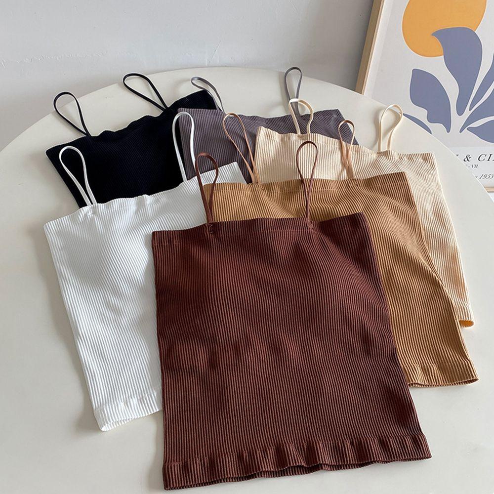 OCEANMAP Áo Lót Hai Dây Hở Lưng Có Mút Đệm Ngực Gợi Cảm Cho Nữ