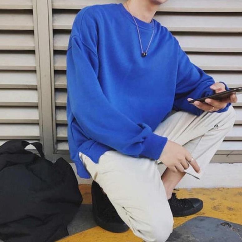 Áo khoác Sweater trơn Basic xer tà cực đẹp phong cách việt thời trang kmg