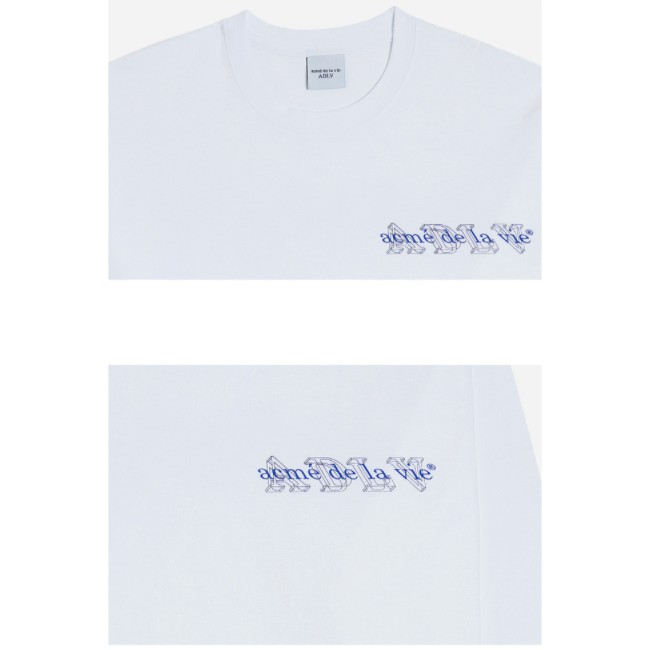 Áo Thun Dài Tay ADLV 3D LONG SLEEVE T-SHIRT WHITE