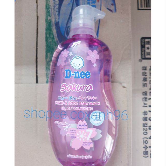 Sữa tắm dnee 380ml cho bé thái lan