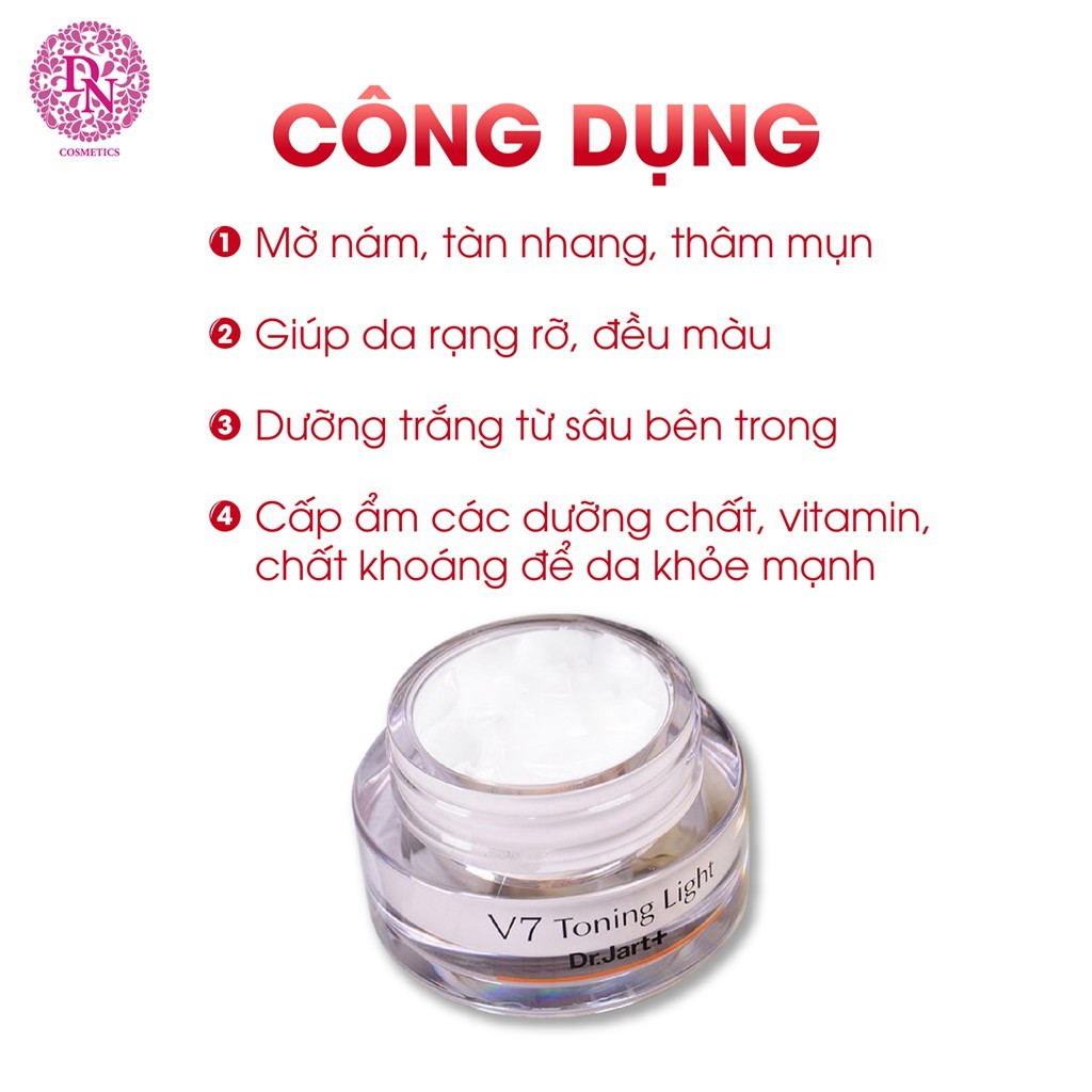 Kem Dưỡng Da V7 Toning Light 15ml