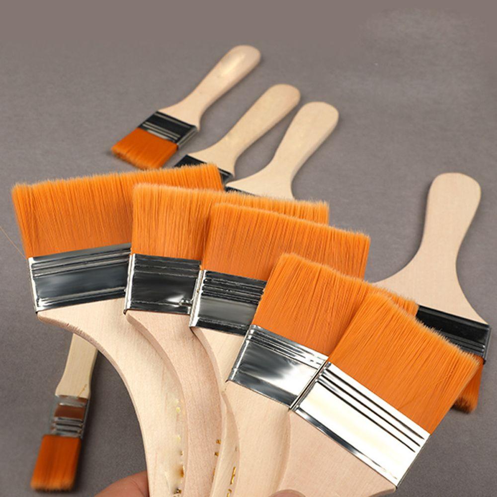 JANE Cọ Nylon Tay Cầm Gỗ Phủi Bụi Cho Đồ Nướng Bbq Đa Năng