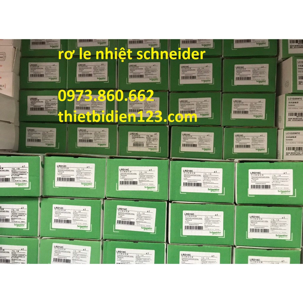 rơ le nhiệt schneider LRD08..LRD32