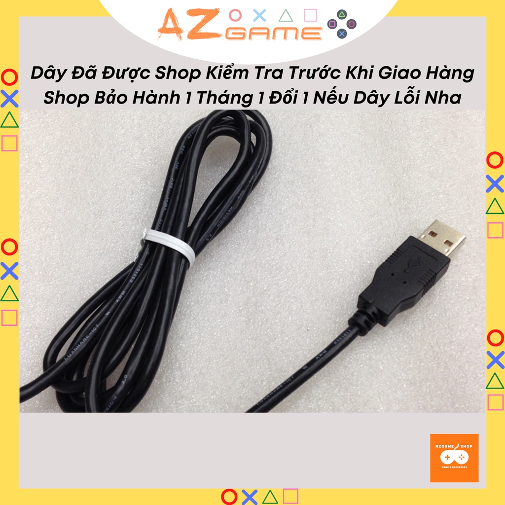 Dây Cáp Sạc USB Tay Cầm PS4, PS Vita 2000 Dây Cao Cấp Loại 1