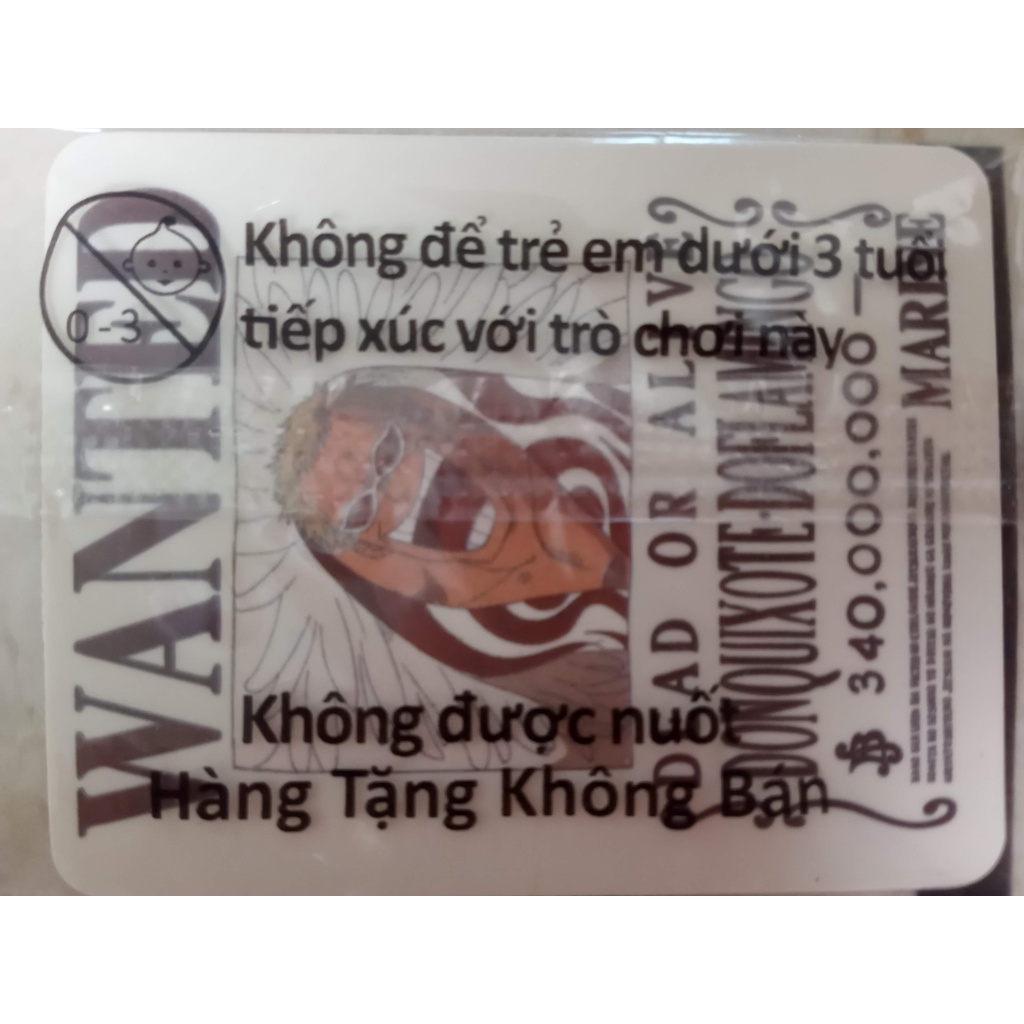 Thẻ wanted Tooniess 2019