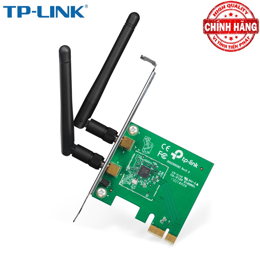 Card mạng thu WiFi TP-Link TL-WN881ND 2 angten Tốc Độ 300Mbps