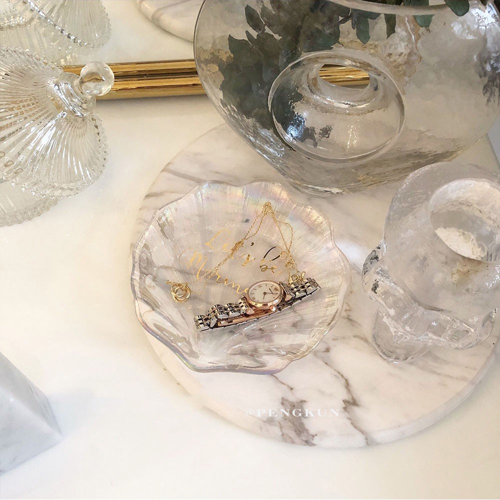 Dĩa đựng hình vỏ sò độc đáo