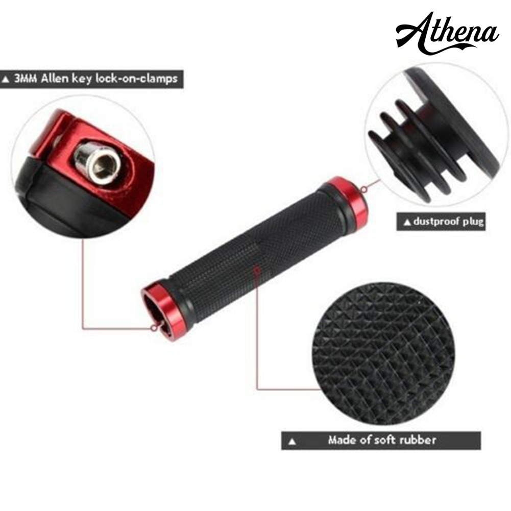 Phụ Kiện Chuyên Dụng Dành Cho Xe Đạp❀1 Cặp Vỏ Bọc Tay Lái Xe Đạp Leo Núi Bằng Cao Su Chống Trượt