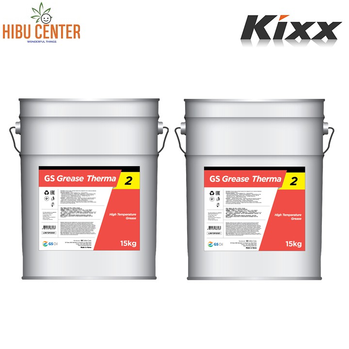 Mỡ Bò Bôi Trơn Chiệu Nhiệt KIXX Grease Therma 2 15 kg Chính Hãng