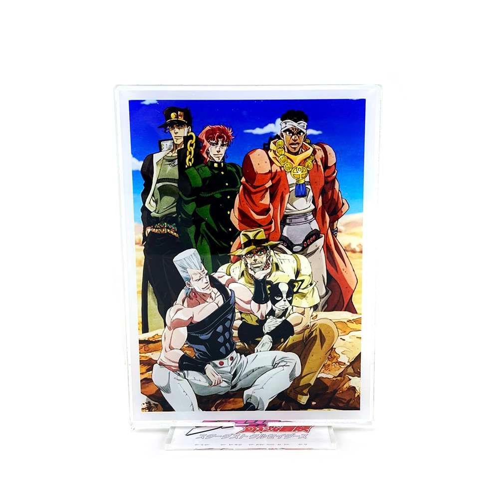 Cuộc phiêu lưu kỳ lạ của JoJo Jotaro Kakyoin Polnareff Joseph Avdol Iggy standee