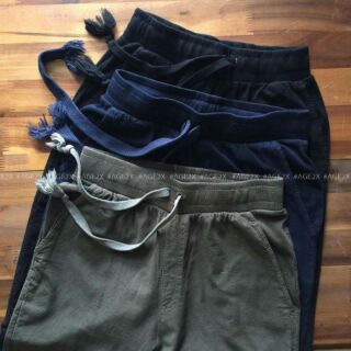 Jogger kaki trơn