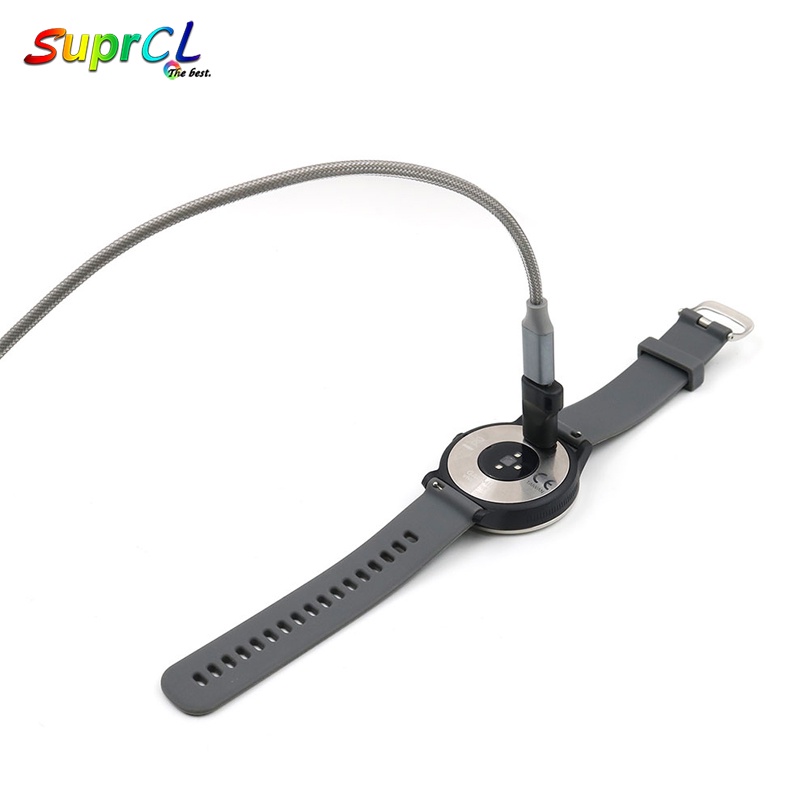 Cáp Sạc USB Cho Đồng Hồ Garmin Fenix 5 5X 5S 6 6X Pro Watch 5V 1A Active Fenix 6/6X Prosolar/6S Pro/S40