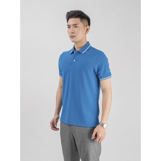 Áo polo aristino aps056s9 xanh biển 105 mát mẻ giảm giá