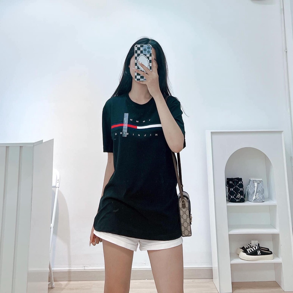 Áo thun TOMMY HILFIGER ESSENTIAL FLAG LOGO T-SHIRT