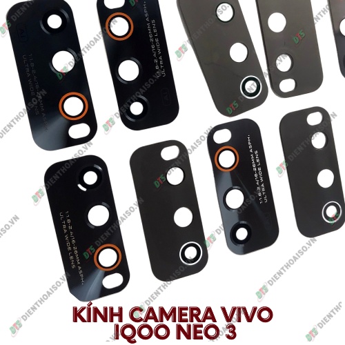 Mặt kính camera vivo iqoo neo 3 có sẵn keo dán