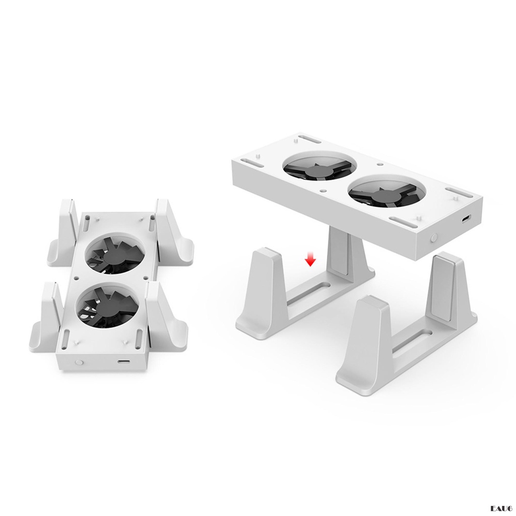 Giá Đỡ Đứng E6-Cooling Kèm 3 Cổng Usb Và 2 Quạt Tản Nhiệt Cho Xbox Series | BigBuy360 - bigbuy360.vn