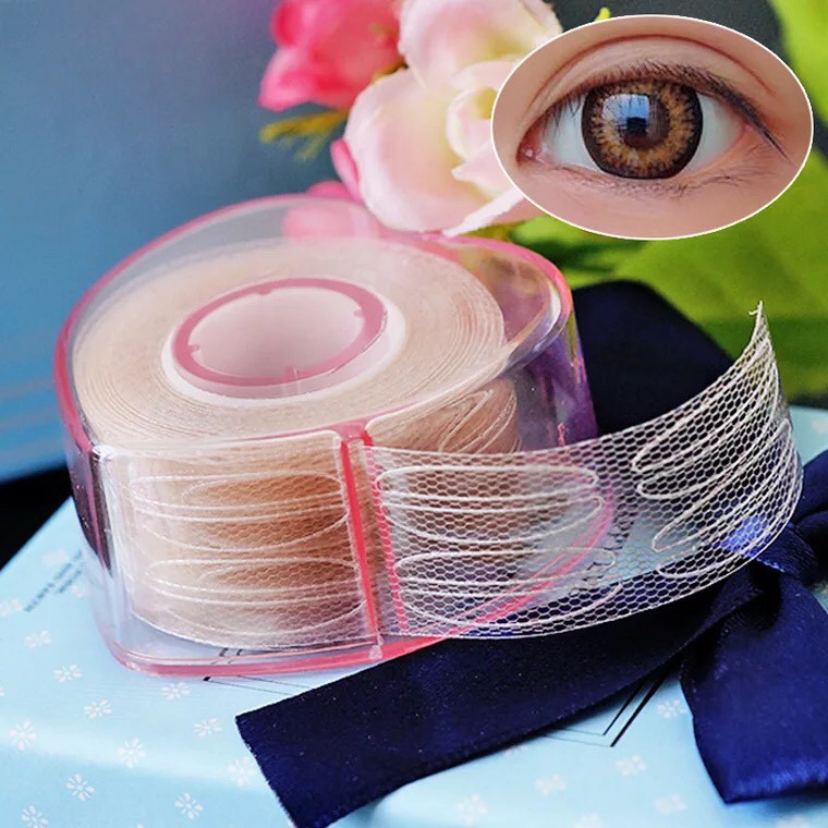 Cuộn Kích Mí Dạng Lưới Maycreate 300 Đôi (Chưa Có Keo)
