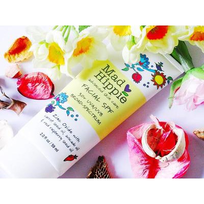 KEM CHỐNG NẮNG MAD HIPPIE FACIAL SPF 30+ UVA/UVB Broad-Spectrum 60g cho da nhạy cảm Beautythienthanh