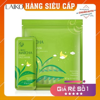 Mặt nạ ngủ matcha 💕FREE SHIP💕 Mặt nạ ngủ trà xanh laikou dưỡng da