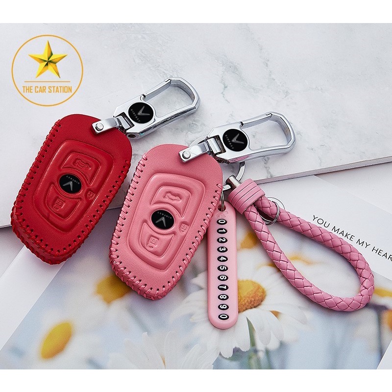 - Bao da bọc chìa khóa xe hơi ô tô Vinfast Lux A & Lux SA - Ốp chìa khóa Vinfast Lux A - Mẫu 31