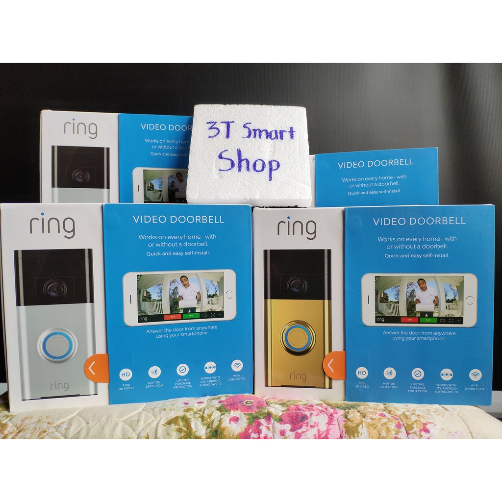 CHUÔNG CỬA THÔNG MINH CÓ HÌNH RING DOORBELL