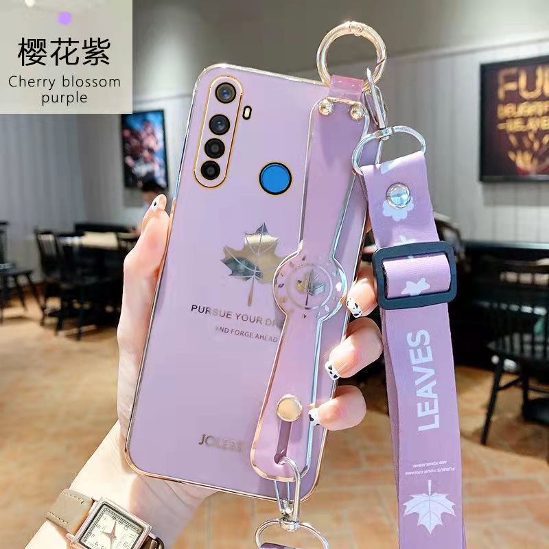 Ốp Điện Thoại Sang Trọng Có Dây Đeo Cho Realme C11 C12 C15 C17 C21Y C25Y C20 C11 2021 C35