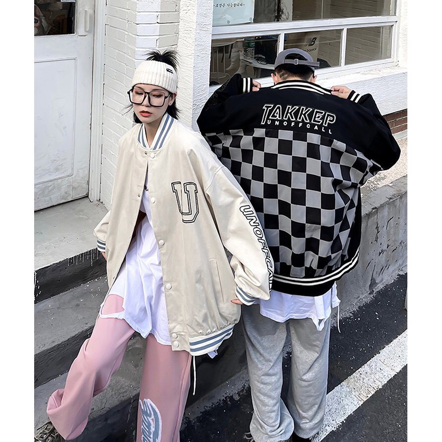 Áo Khoác Bomber, Áo Khoác Nam Nữ In Chữ Takeep Unisex Chất Nỉ Dày Dặn Hàng QC (kèm ảnh thật)