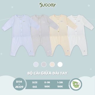 Bộ cài giữa dài tay - judoby - beon kids