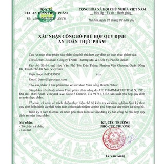 DOUBLE White viên uống trắng da