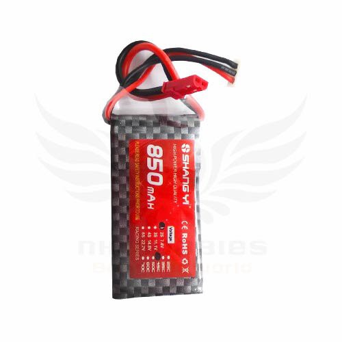 Pin Lipo ShangYi 7.4v 2s 850mAh 45C