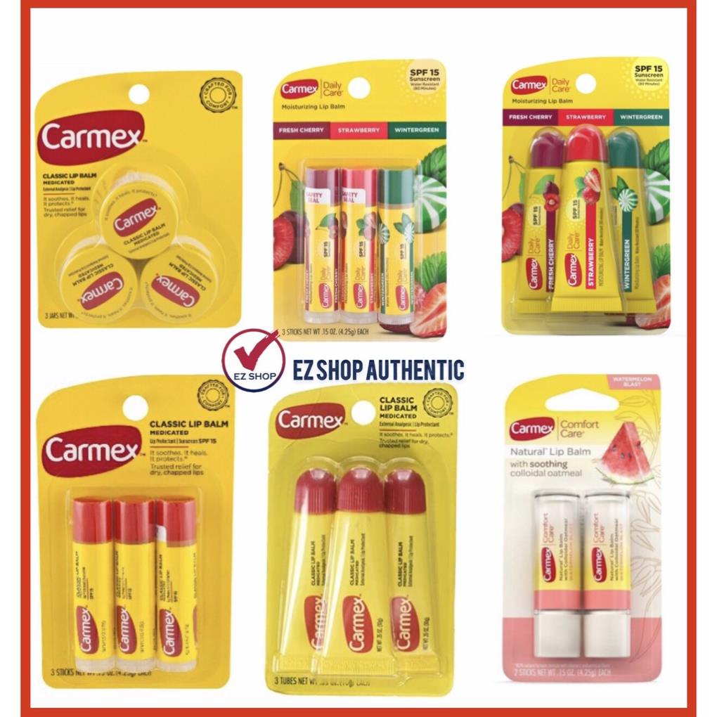 🔥💥 DƯỠNG MÔI CARMEX CÁC LOẠI