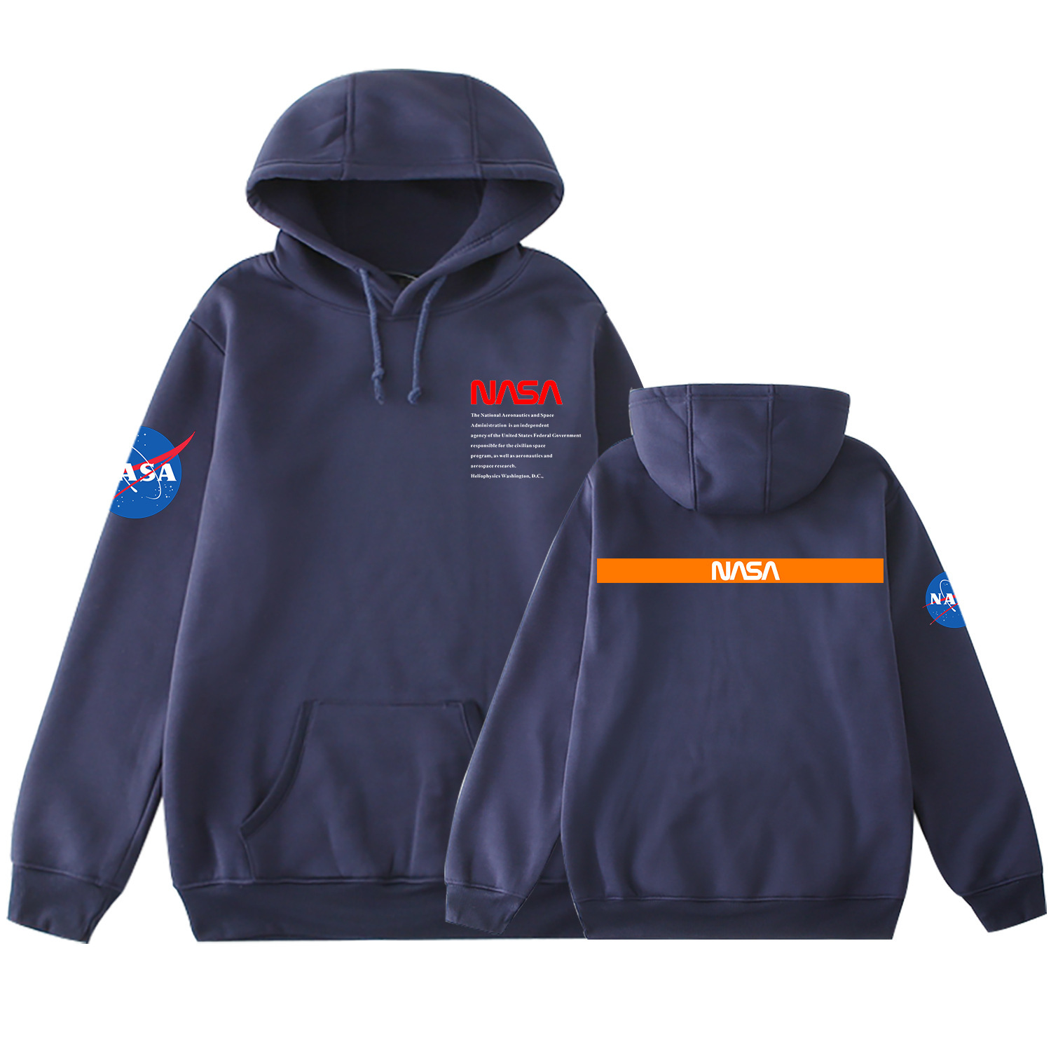 Áo Hoodie Họa Tiết Nasa Cá Tính Dành Cho Nam | BigBuy360 - bigbuy360.vn