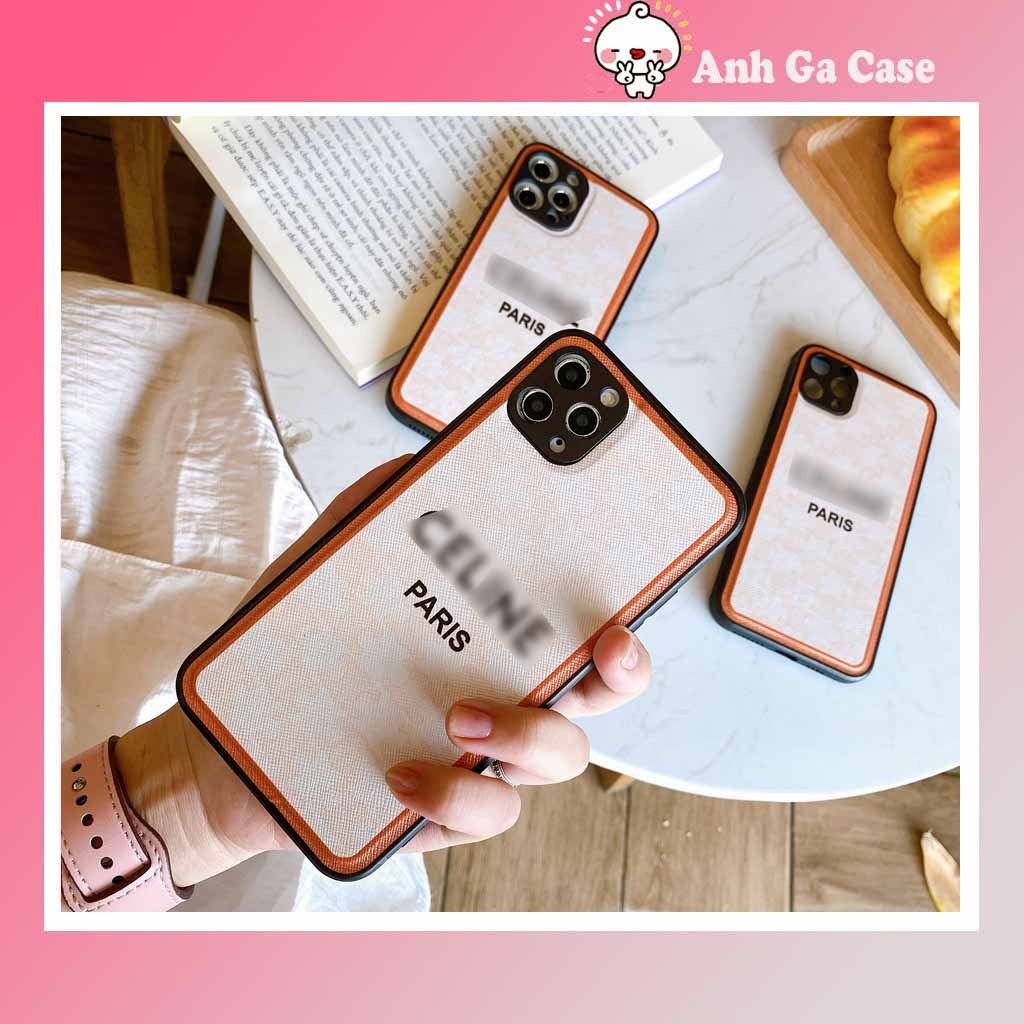 Ốp lưng iphone in họa tiết CELI N E nhám bảo vệ camera 6splus/6/7/7plus/8/8plus/x/xs/xs max/11/11 pro/11 promax,Anh Ga