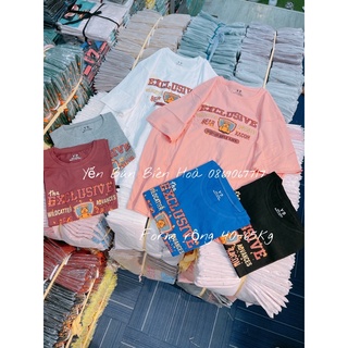 Áo thun giấy cotton form rộng 40-65kg