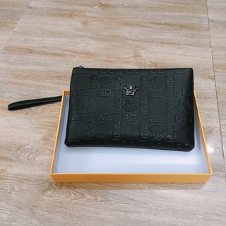 Hàng Mới Về Cluth Cầm Tay Dẹp Đầu Người Full Box Nhiều Ngăn Rosabeli