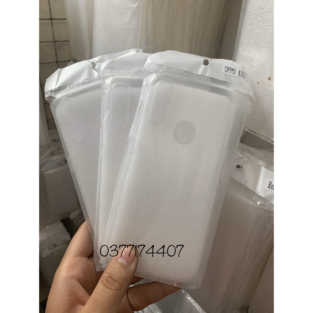 Ốp lưng dẻo Oppo A31 2020 silicon trong suốt - Hàng loại A+