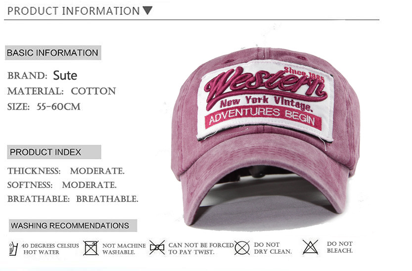 Cap Women Ponytail Baseball Cap Fashion Hats Men Baseball Cap Cotton Outdoor Simple Vintag Visor Casual Cap