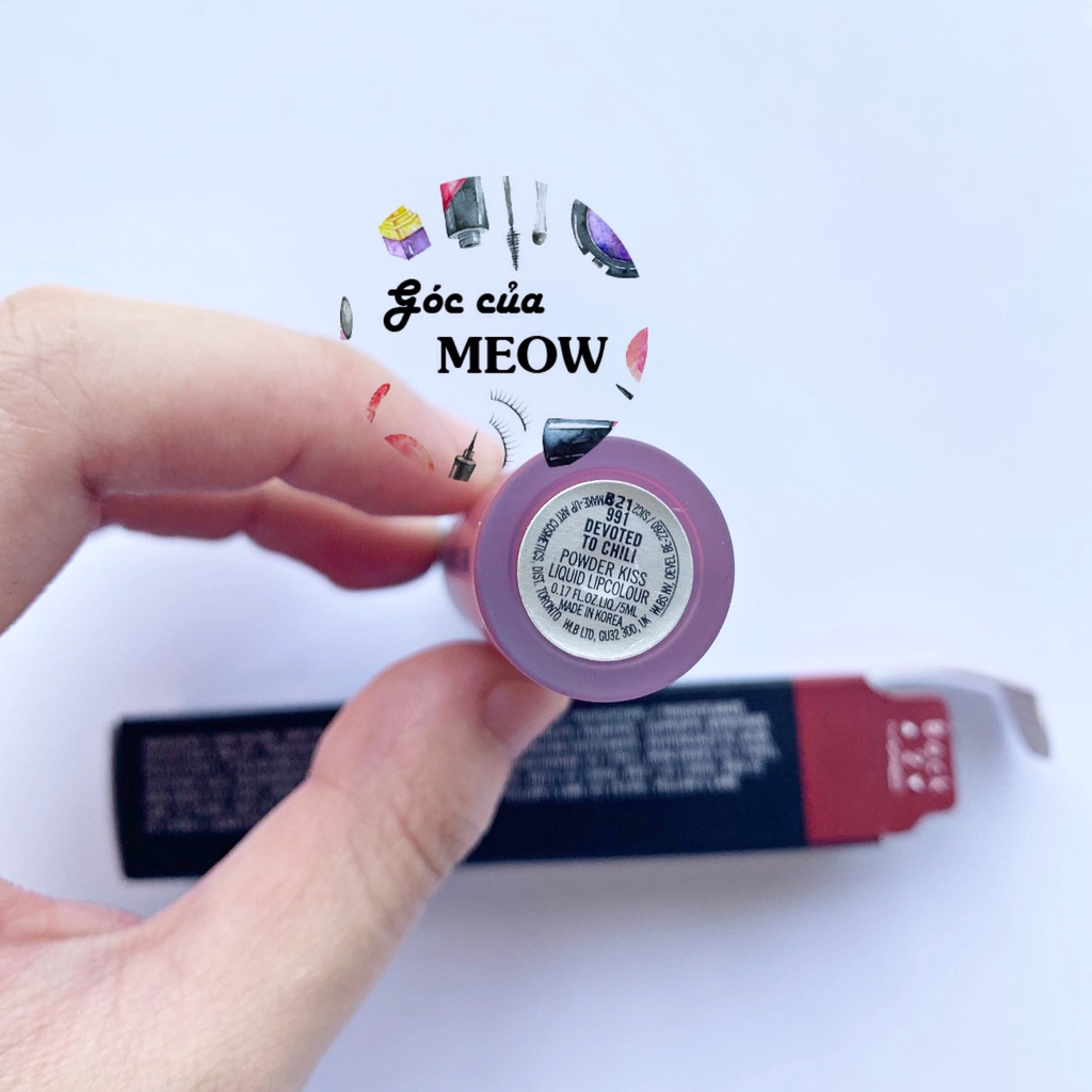 Son kem MAC Powder Kiss Liquid Lipcolour Devoted To Chili M.A.C Cosmetics