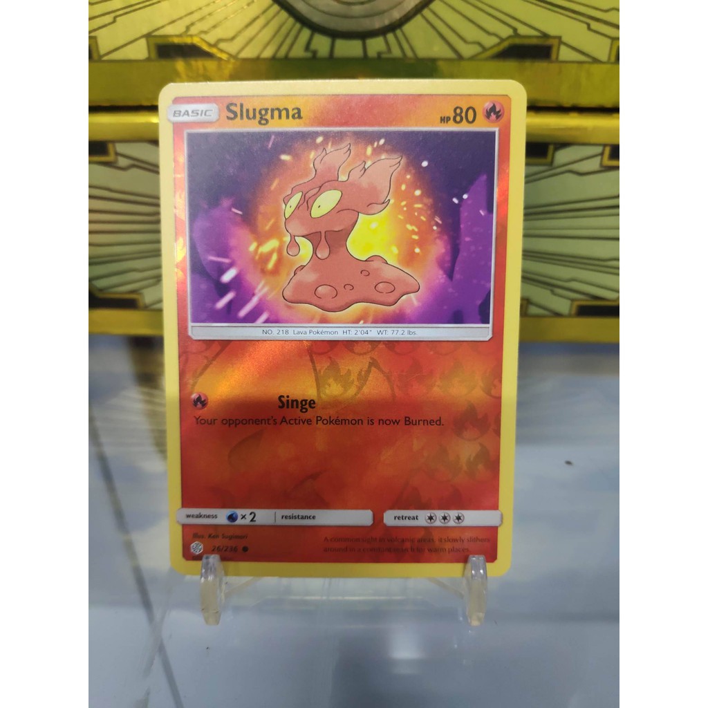 [ Dưa Hấu Yugioh ] Lá bài thẻ bài Pokemon Slugma