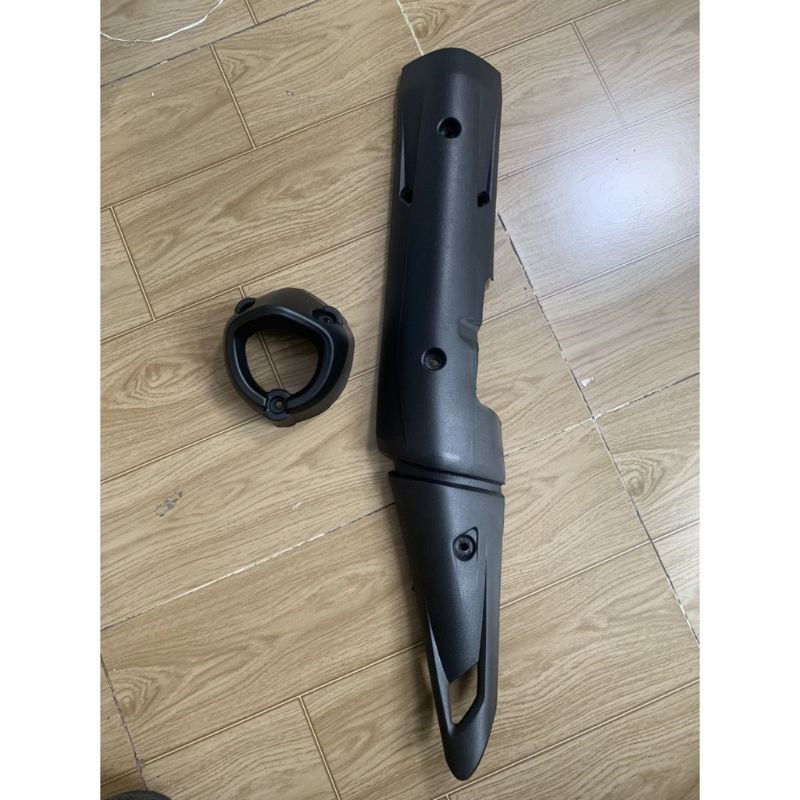 Tấm bảo vệ pô exciter 150 - chụp đít pô | tấm cách nhiệt | ốp pát pô ex 150